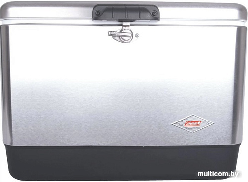 Термобокс Coleman 54 Quart Cooler 51.5л (серебристый)