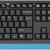 Офисный набор A4Tech Fstyler FG1035 (черный/синий )
