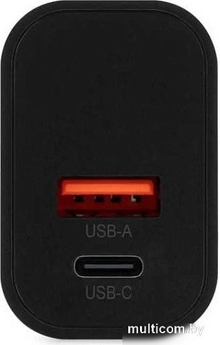 Сетевое зарядное Buro BUWD1 (черный)