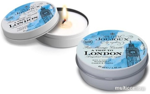 Массажная свеча Petits Joujoux London свежесть 46765 (33 г)