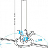 Кронштейн Holder PR-104 (белый)