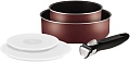 Набор кастрюль Tefal Ingenio PTFE Red 04162840