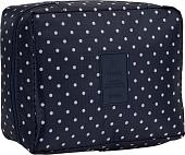 Косметичка Sima-Land Горошек. На молнии 7081522 (темно-синий)