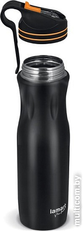 Термокружка Lamart LT4048 0.55л (черный/оранжевый)