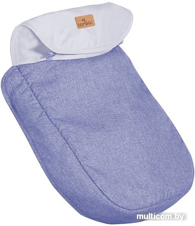 Универсальная коляска Lorelli Aster (2 в 1, синий/серый)