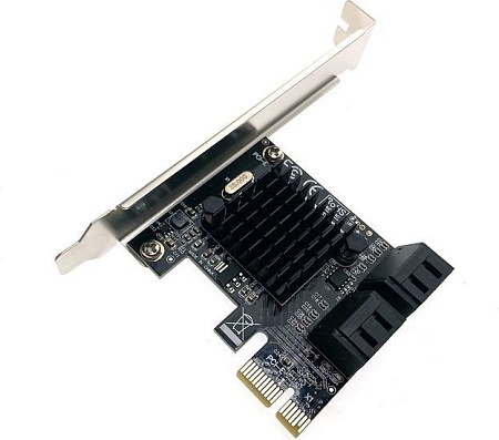 Плата расширения SATA Espada PCIe4SATA3ASM