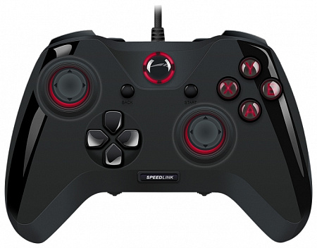 Геймпад SPEEDLINK Quinox Pro Gamepad USB (SL-650005-BK)