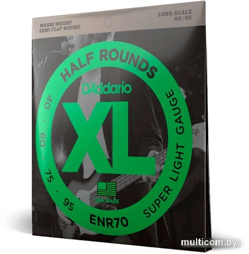 Струны для гитары D'Addario ENR70