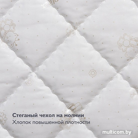 Матрас Плитекс Flex Cotton Oval 75x125 [ФК-01/4]
