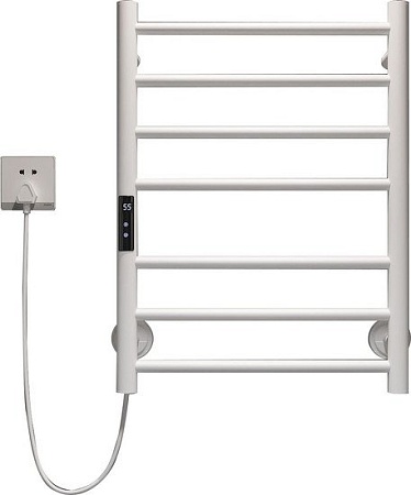 Полотенцесушитель Maxonor PL-TRE01-45-7-8 (белый, подключение слева)