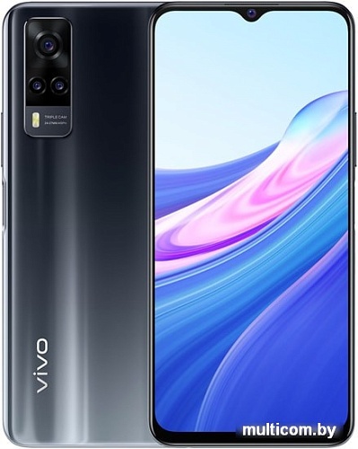Смартфон Vivo Y31 4GB/128GB международная версия (черный асфальт)