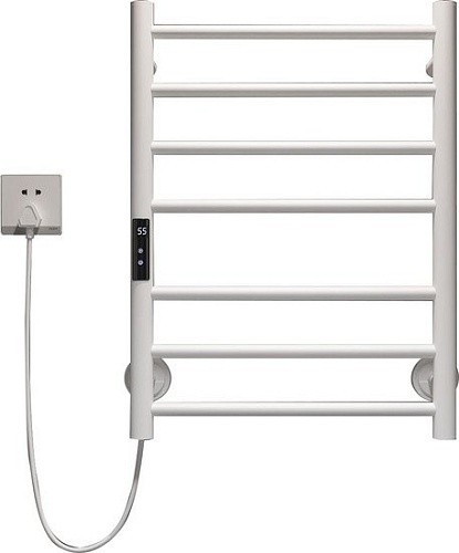 Полотенцесушитель Maxonor PL-TRE01-45-7-8 (белый, подключение слева)