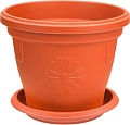 Кашпо Эльфпласт Italy 431 6 л (терракотовый)