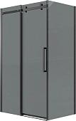 Душевой уголок Grossman Classic 100x90x195 120.K33.04.1090.21.10 (черный матовый/тонированно стекло)