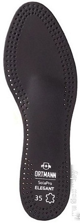 Стельки ортопедические Ortmann Elegant (р.38,черный)