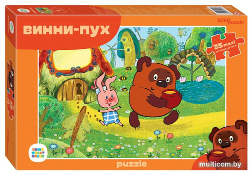 Мозаика/пазл Step Puzzle Винни Пух 91310 (35 эл.)