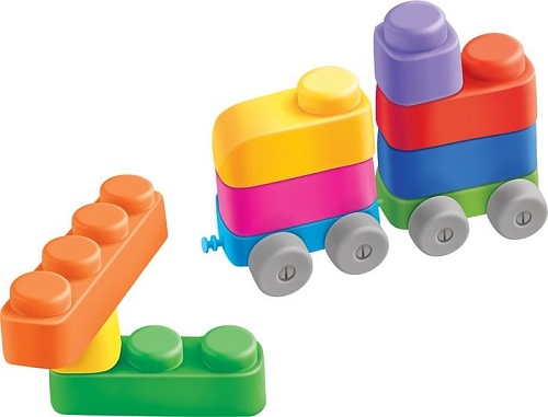 Конструктор/игрушка-конструктор Десятое королевство Мягкие кирпичики 04031