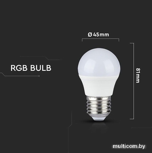 Светодиодная лампа V-TAC G45 E27 3.5 Вт 4000 К VT-2224
