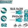 Набор отверток Total THTS20206 (2 предмета)