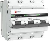 Выключатель автоматический EKF PROxima ВА 47-100 3P 63A (C) 10kA mcb47100-3-63C-pro