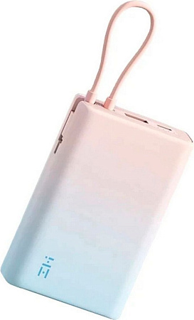 Внешний аккумулятор ZMI P17 10000mAh (розовый, китайская версия)