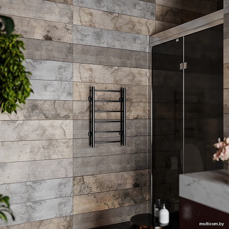 Полотенцесушитель Roxen Santi BK-109AW-6T 11030-4365B (черный)