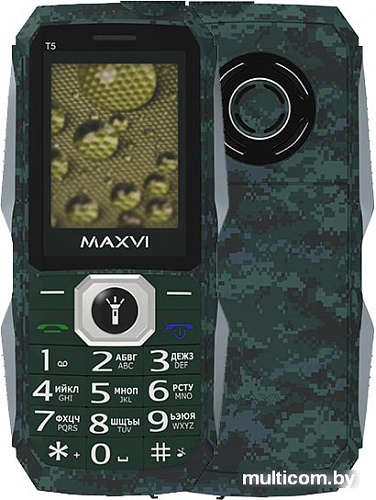 Мобильный телефон Maxvi T5 (милитари)