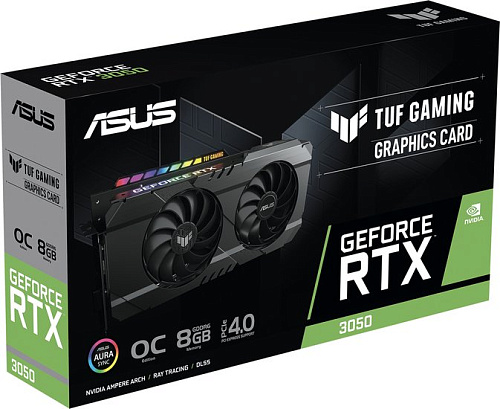 Видеокарта ASUS TUF Gaming GeForce RTX 3050 OC Edition 8GB GDDR6