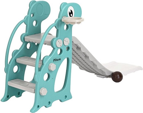 Горка Pituso Зубастик FE-HT-KAL-green (зеленый)