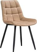 Стул Notta Челси (велюр бежевый/черный)