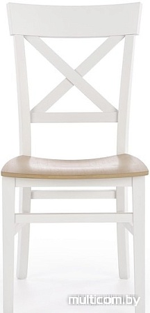 Стул Halmar Tutti (белый/дуб медовый)