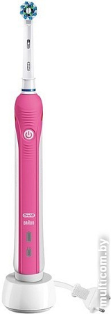 Электрическая зубная щетка Braun Oral-B Pro 2 2000 D501.513.2 (розовый)