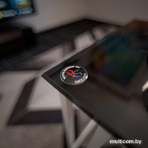 Приставной столик RasGar Престиж РСГР.001.000-0002 (черный/белый)