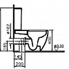 Унитаз Vitra Sento Rim-Ex 9830B003-7203