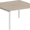 Стол Norden 160x163.8x75 SG.249.OL.63.WH (белый/дуб светлый)