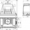 Кухонная вытяжка Faber Inka Plus HCS BK A70 305.0628.323