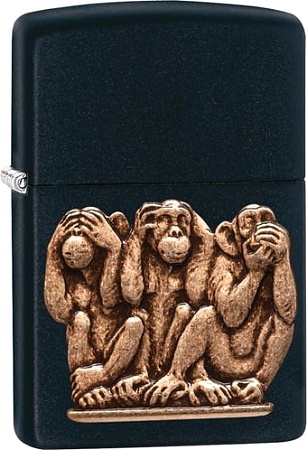 Зажигалка Zippo Three Monkeys 29409-000003