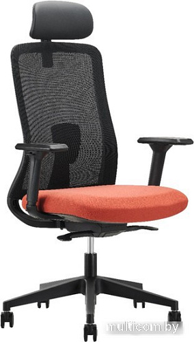 Кресло Insite Grace 1-IS-MC-0501 (черный/оранжевый)