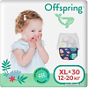 Трусики-подгузники Offspring XL 12-20кг Рыбки (30 шт)