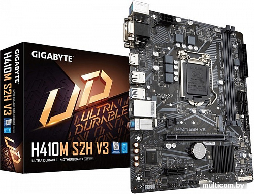 Материнская плата Gigabyte H410M S2H V3 (rev. 1.0)