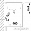 Кухонная мойка Blanco Metra 9 (серый беж) [517364]