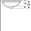 Умывальник Geberit Variform 500.758.01.2