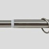Карнизы для штор Legrand Лист однорядный (1.6-3 м, серебро матовое)
