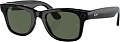Умные очки Ray-Ban Meta Wayfarer RW4006 (черный глянцевый/зеленый)
