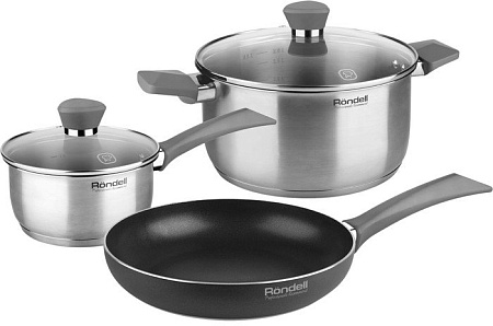 Набор кастрюль Rondell Strike RDS-1604