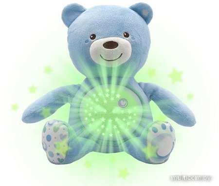 Музыкальная игрушка Chicco Мишка (голубой)
