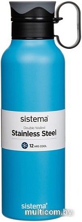 Бутылка для воды Sistema 565 600мл (голубой)
