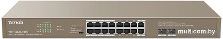 Неуправляемый коммутатор Tenda TEG1118P-16-250W