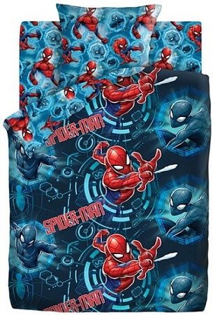 Постельное белье Непоседа Человек Паук 489066 (1.5-спальный, наволочка 50x70)