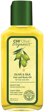 Масло CHI Olive Organics Olive & Silk Hair and Body Oil 59 мл